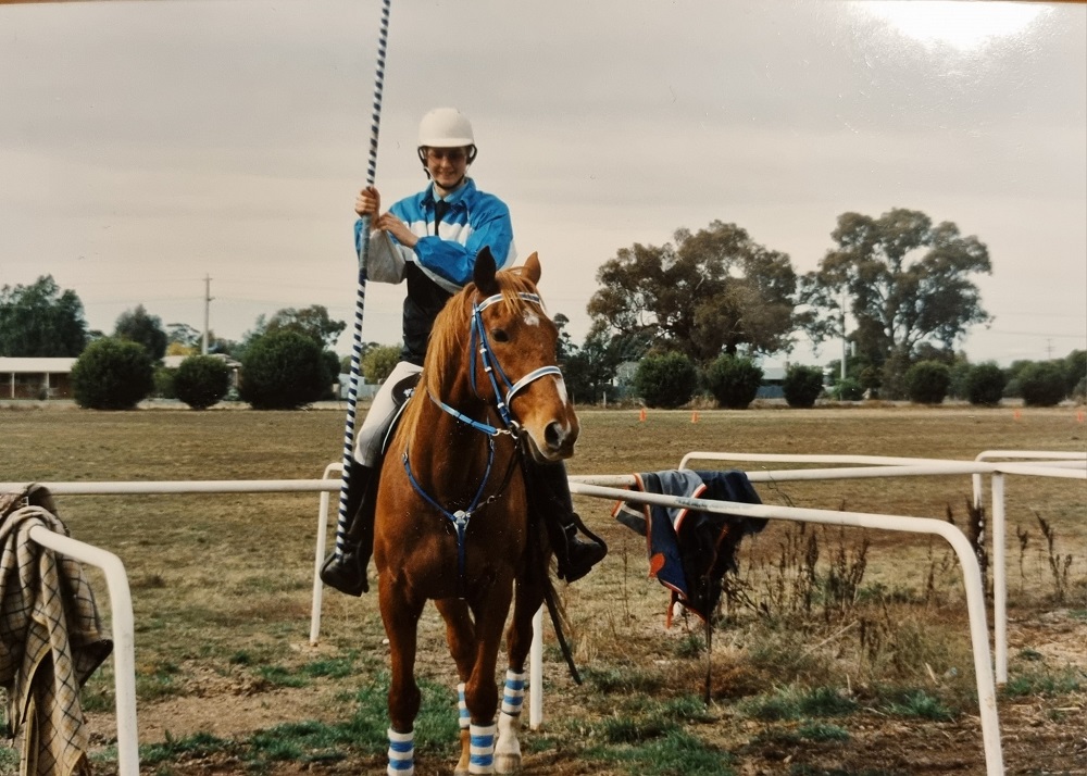 Chris and Horse